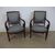 COPPIA DI POLTRONE STILE IMPERO IN NOCE EPOCA 800 FRANCIA  cm L59xL49xH90