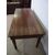 GRANDE TAVOLO RETTANGOLARE STILE DIRETTORIO IN NOCE PIEMONTESE  cm L235XP95xH82