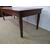 GRANDE TAVOLO RETTANGOLARE STILE DIRETTORIO IN NOCE PIEMONTESE  cm L235XP95xH82