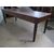 GRANDE TAVOLO RETTANGOLARE STILE DIRETTORIO IN NOCE PIEMONTESE  cm L235XP95xH82