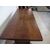 TAVOLO FRATINO IN NOCE FINE 700 STILE RINASCIMENTO   cm L208xP82xH85
