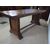 TAVOLO FRATINO IN NOCE FINE 700 STILE RINASCIMENTO   cm L208xP82xH85