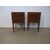 COPPIA DI COMODINI STILE LUIGI XVI LASTRONATI IN NOCE FINE 800  cm L47xP37xH72