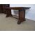 TAVOLO FRATINO IN NOCE FINE 700 STILE RINASCIMENTO   cm L208xP82xH85
