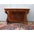 CONSOLE IN NOCE CARLO X PIEMONTESE RESTAURATA  cm L132xP57xH97