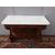 CONSOLE IN NOCE CARLO X PIEMONTESE RESTAURATA  cm L132xP57xH97