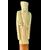 Bastone con pomolo in avorio raffigurante figura maschile orientale.