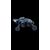 Elefante in vetro nero.Manifattura Toso.Murano.