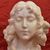 SCULTURE ANTICHE IN MARMO, SCULTURA ANTICA DI DONNA, BUSTO FEMMINILE DI RAGAZZA, XIX. (STMA 88)