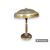 Lampada da tavolo in ottone anni '40