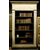 LIB142 - N. 2 librerie laccate e dipinte, epoca '800, mis. cm L 142 x H 268