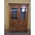 LIBRERIA IN NOCE MASSELLO A DUE PORTE EPOCA 800  cm L134xP43xH212