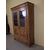 LIBRERIA IN NOCE MASSELLO A DUE PORTE EPOCA 800  cm L134xP43xH212