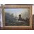 Dipinto " Porto con tempesta " Nord Europa - A. Rolier 1868