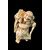Netsuke in avorio raffigurante personaggio maschile.Giappone.