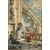 XIX secolo  Veduta dalle guglie del Duomo di Milano  Acquarello