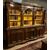 LIB152 - Libreria in legno di noce, misure cm L 251 x H 212 x P 63  