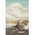 Frederick T. Sibley (1837-1912)  Scena invernale nel Galles del Nord  Pastello su tavola