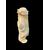 Netsuke in avorio raffigurante personaggio maschile.Giappone.