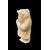 Netsuke in avorio raffigurante personaggio maschile.Giappone.