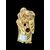 Netsuke in avorio raffigurante personaggio maschile.Giappone.