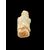 Netsuke in avorio raffigurante personaggio maschile.Giappone.