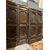  PTS860 - N. 2 porte in legno di noce, misure massime cm L 147 x H 265 x P 4