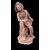 Scultura in terracotta raffigurante un personaggio maschile con cappello.Firma Lillo Nicotra.Caltagirone 1976.