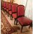  PANC151 - N. 6 poltroncine in noce, misure cm L 50 x P 45 x H 93  
