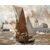 Erwin Carl Wilhelm Günther (1864 - 1927)  Piroscafo e barche a vela sul mare
