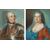 Scuola francese, XVIII secolo, Ritratto di Luigi XV e della regina