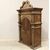 Antica credenza stipo pensile laccato e dipinto - epoca '700