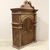 Antica credenza stipo pensile laccato e dipinto - epoca '700
