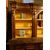 LIB152 - Libreria in legno di noce, misure cm L 251 x H 212 x P 63  
