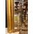  SPECC518 - Specchiera dorata con conchiglia, misure cm L 137 x H 210 
