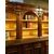 LIB152 - Libreria in legno di noce, misure cm L 251 x H 212 x P 63  