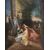 “Scena galante” dipinto ad olio su tela – seguace di Nicolas Lancret - Francia XVIII secolo