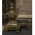  AL309 - Coppia di alari con coppe, epoca '800. Misure cm L 36 x H 40 x P 18 