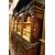 LIB152 - Libreria in legno di noce, misure cm L 251 x H 212 x P 63  