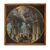Coppia di capricci architettonici con scene mitologiche, olio su tela, pittore bolognese attivo nel XVIII secolo