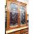 LIB153 - Libreria Liberty in ciliegio, mis. 115/205/226 x H 232