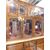 LIB153 - Libreria Liberty in ciliegio, mis. 115/205/226 x H 232