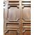  PTS860 - N. 2 porte in legno di noce, misure massime cm L 147 x H 265 x P 4