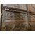  PTCI553 - N. 2 portoncini da ingresso in noce, misure cm L 138/142 x H 292 