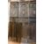  PTCI553 - N. 2 portoncini da ingresso in noce, misure cm L 138/142 x H 292 