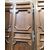  PTS860 - N. 2 porte in legno di noce, misure massime cm L 147 x H 265 x P 4