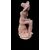 Scultura in terracotta raffigurante un personaggio maschile con cappello.Firma Lillo Nicotra.Caltagirone 1976.