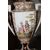 Piccolo Vaso in Porcellana Manifattura Vienna del 1800 Con Decori Floreali