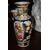 Vaso Francese in Porcellana del 1800 Decorato a motivo Floreale