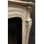 CHM859 - Camino Pompadour in marmo di Carrara, misure cm L 115 x H 104 x P 37  